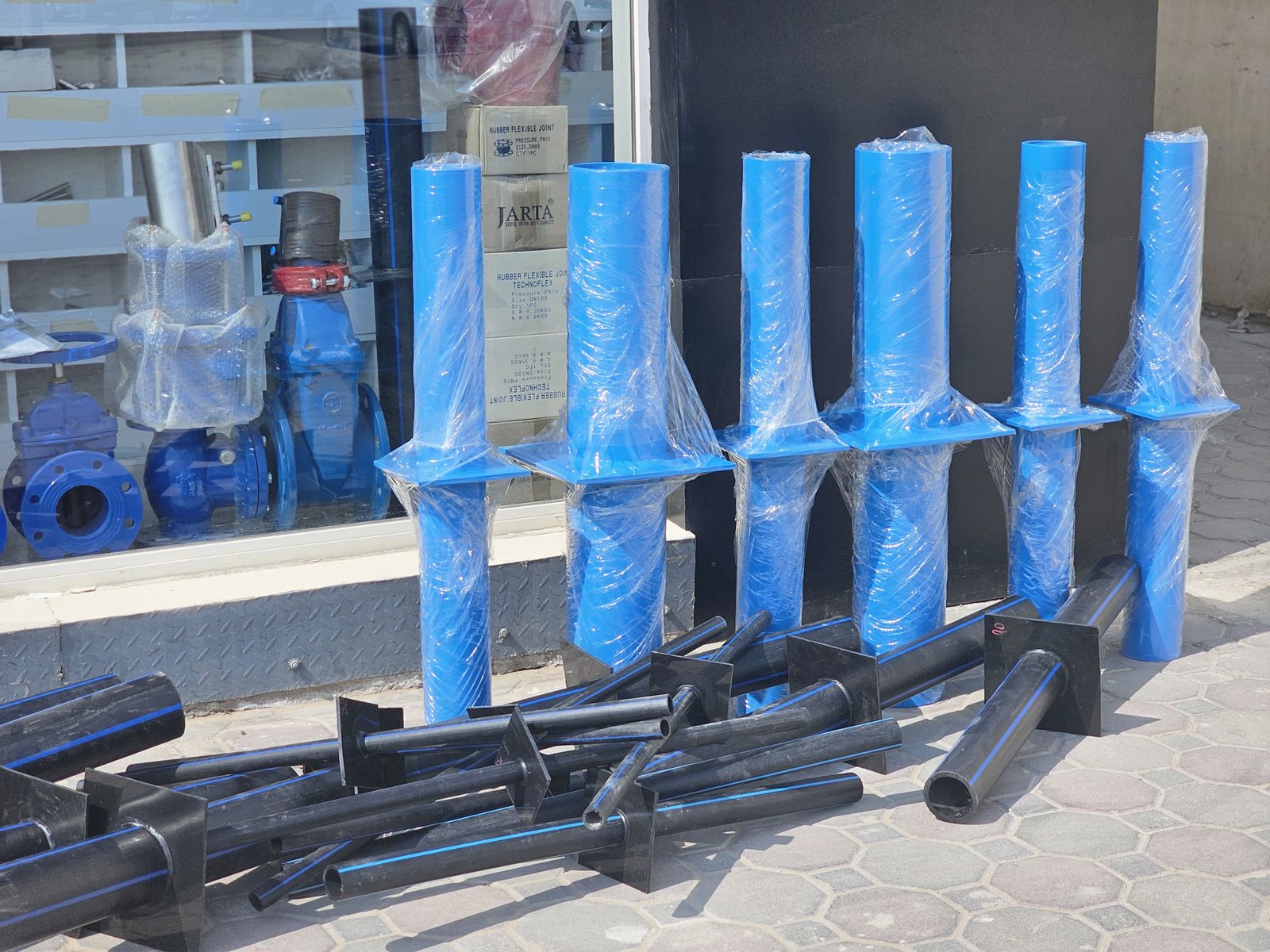 PUDDLE FLANGES Fabrication work HDPE,PVC,STAINLESS STEEL,GI,DI